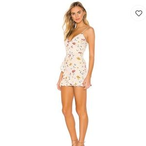 Super down floral dress size small NWT